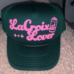 LaCroix Lover Green and Pink Trucker Hat